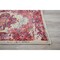 Homeroots 2 x 3 ft. Ivory & Fuchsia Distressed Scatter Area Rug 385319 - alternate 6